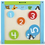 Cub multi activitati - multifunctional 5 in 1, din lemn, Multi-Activity Cube Imaginarium